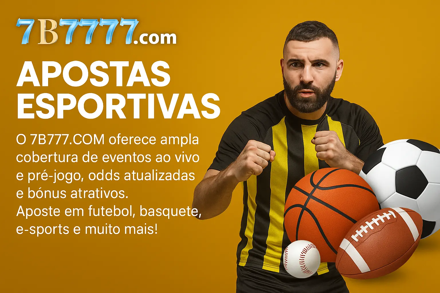 Aposte em apostas esportivas no cassino online 7B777.COM